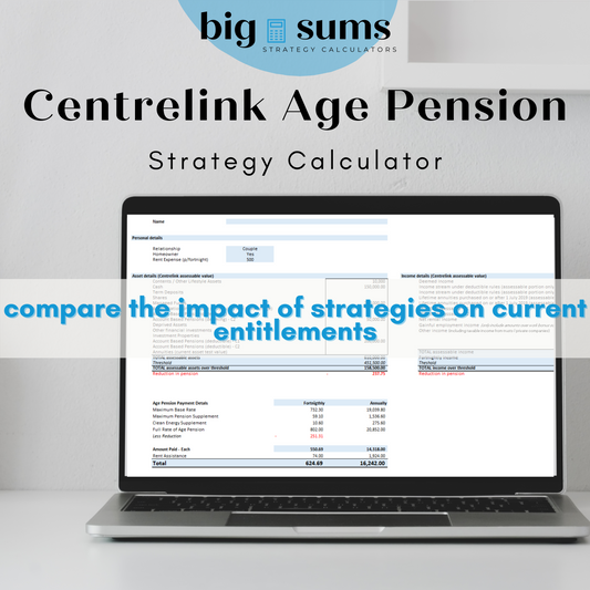 Centrelink Age Pension Estimator - 2023/24 FY