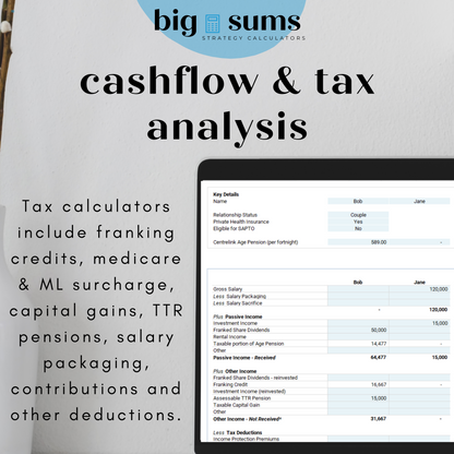 Cashflow & Tax Calculator - FY24/25