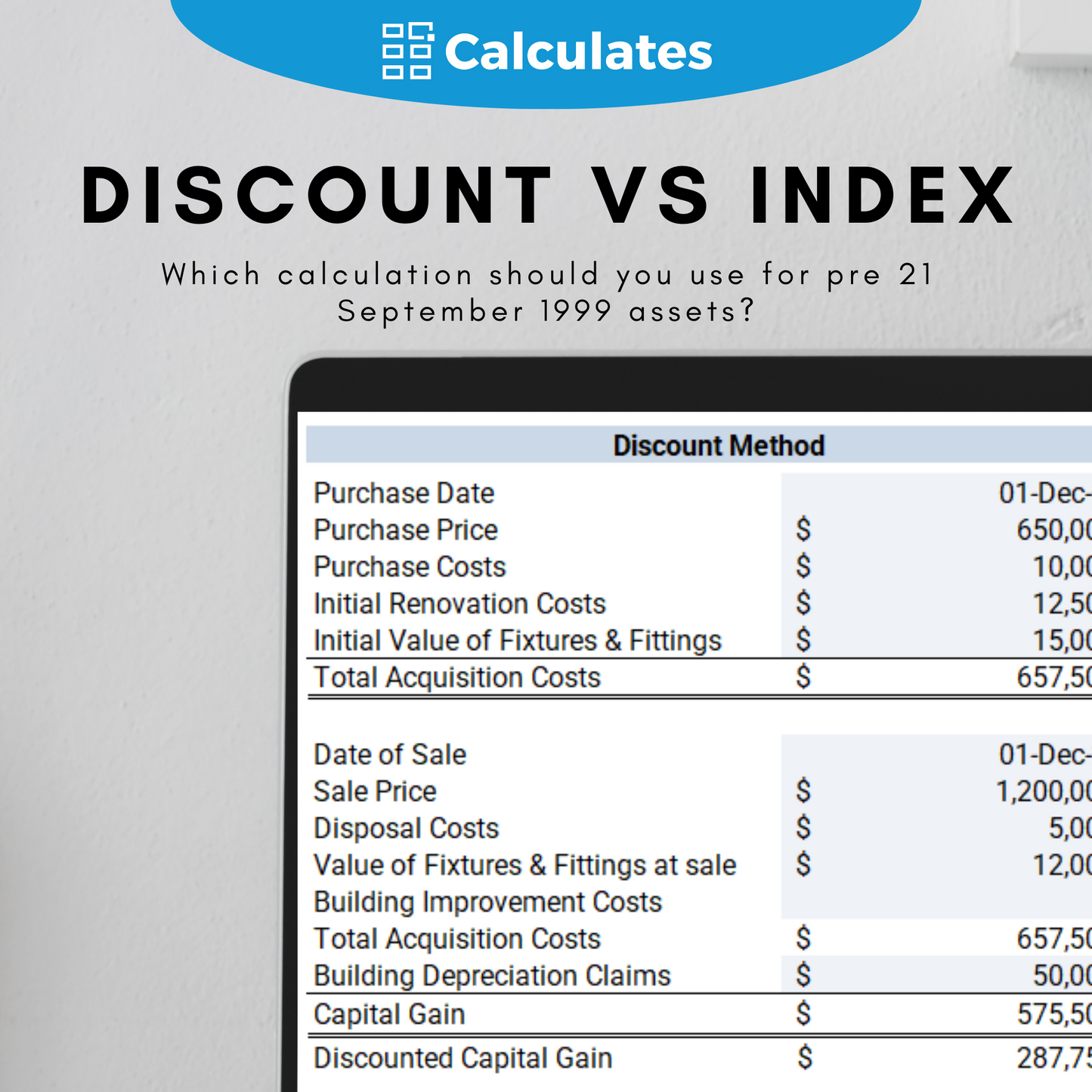 Capital Gains Tax Calculator - FY 23/24