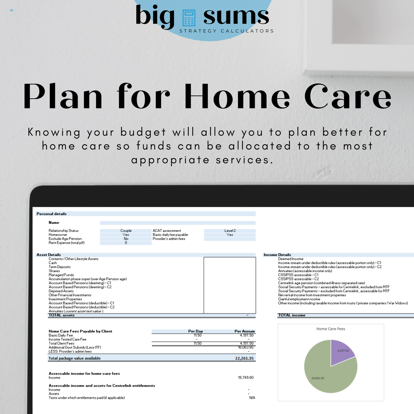 Home Care Package Fee Estimator 2023/24